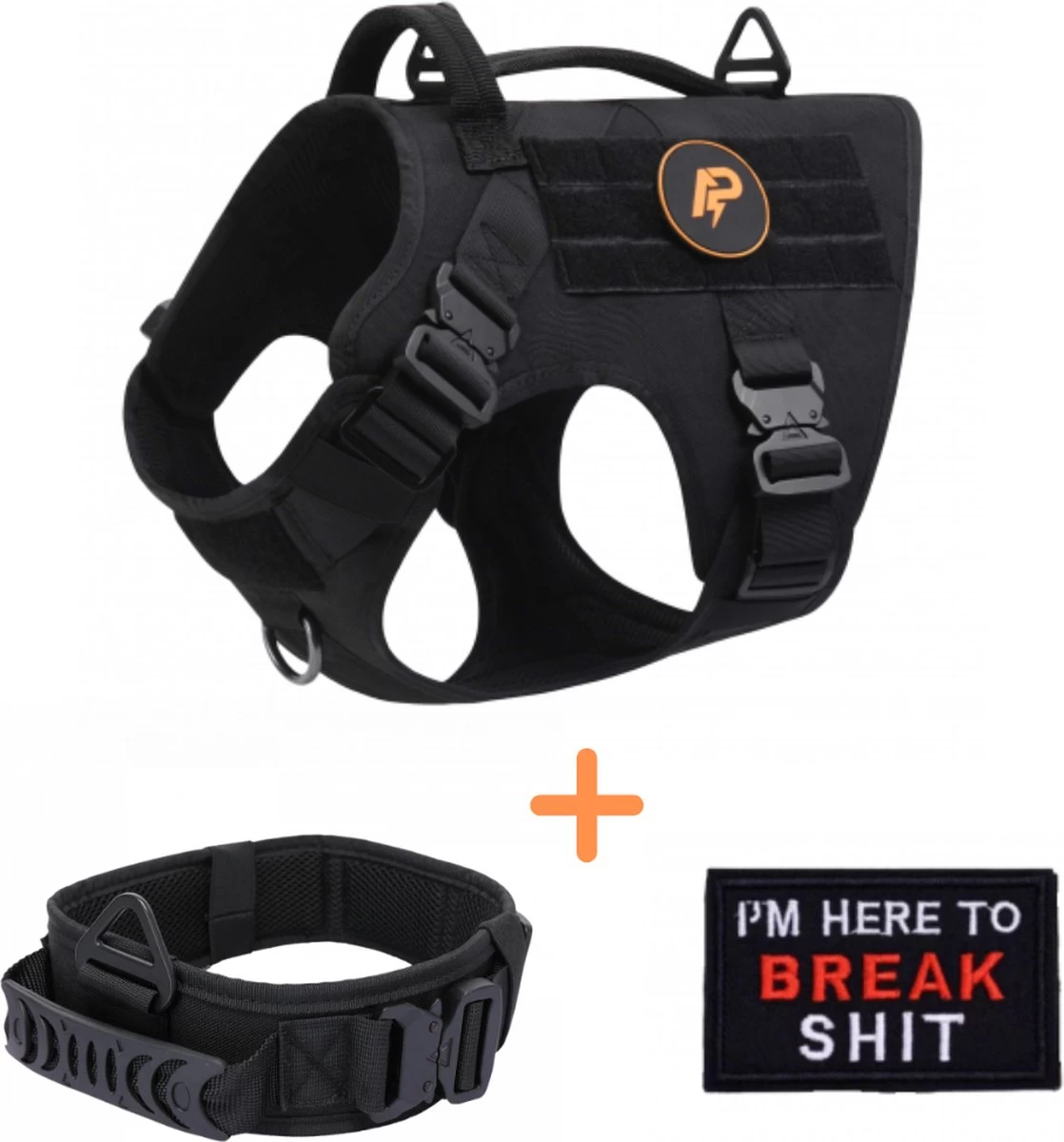 Always Prepared © Pro K9 Hondentuig – Anti Trek – Y Tuig – Halsband Hond – Middel En Grote Hond – Veiligheidstuig – Afneembare Klittenband Patches 3 Always Prepared © Pro K9 Hondentuig – Anti Trek – Y Tuig – Halsband Hond – Middel En Grote Hond – Veiligheidstuig – Afneembare Klittenband Patches
