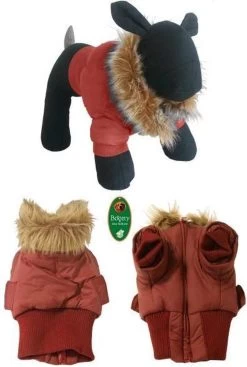 Boony Kleding Boony – Jas Stretcher+kraag Rood 44c