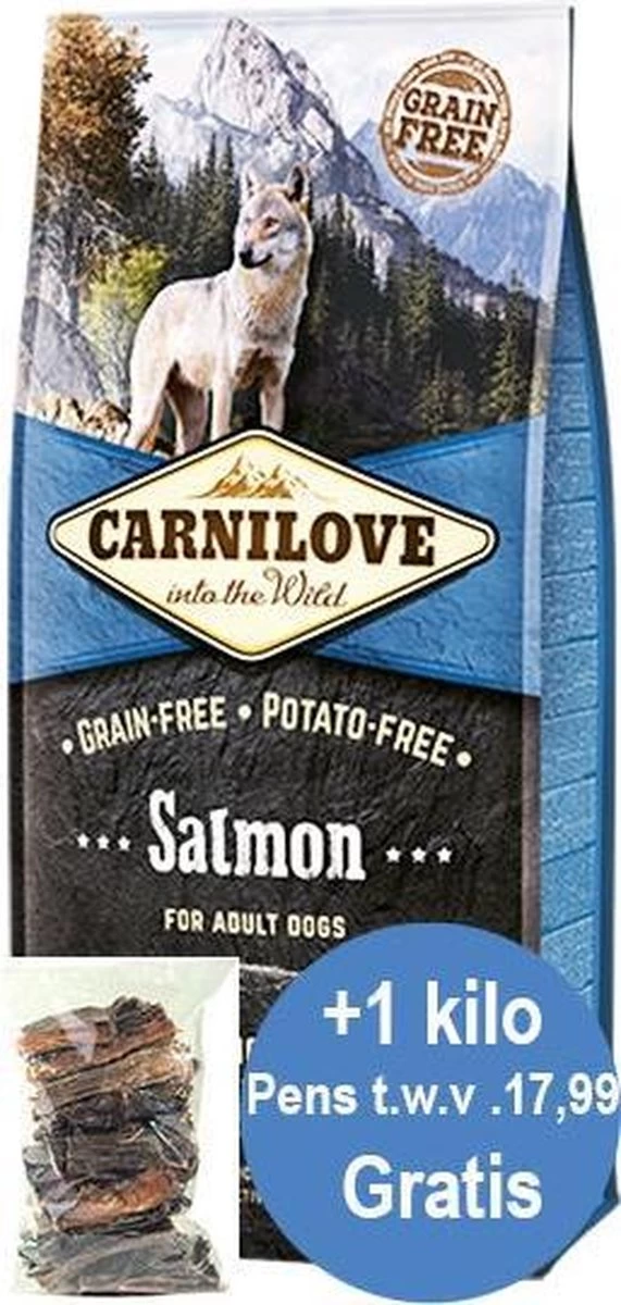 Carnilove Hondenbrokken – Zalm – 12 Kg 3 Carnilove Hondenbrokken – Zalm – 12 Kg
