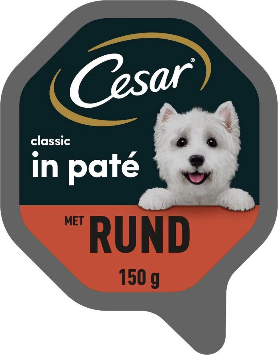 Cesar Classic Paté Honden Natvoer – Rund – 14 X 150 Gr 3 Cesar Classic Paté Honden Natvoer – Rund – 14 X 150 Gr