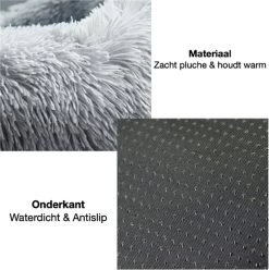 Comfy Sofa- Super Zachte En Kalmerende Bed Voor Honden En Katten- Hondenmand- Hondenbed-80cm- Groen