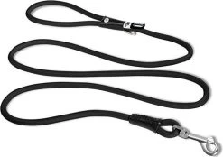 Curli Hondenlijn Stretch Comfort Leash 1×180 Cm Nylon Zwart