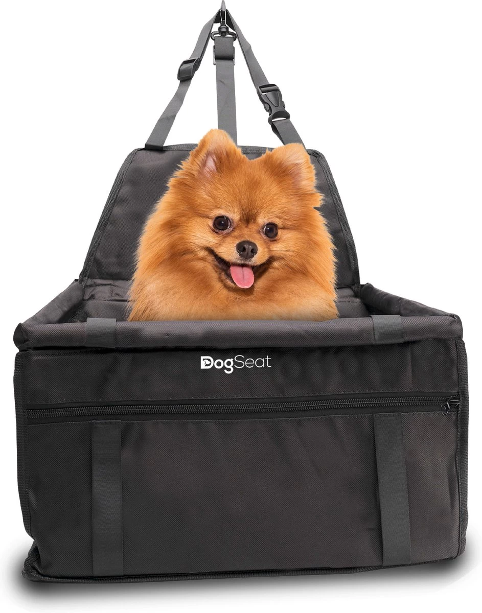 DogSeat® Hondenmand Auto – Autostoel Hond Zwart – Autozitje Hond – Kleine Tot Middelslag Hond – Automand Hond – Waterdicht En Opvouwbaar – 40x35x25 3 DogSeat® Hondenmand Auto – Autostoel Hond Zwart – Autozitje Hond – Kleine Tot Middelslag Hond – Automand Hond – Waterdicht En Opvouwbaar – 40x35x25