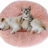 Eastlion Hondenmand Fluffy Pluche Donut,Rond Warm Huisdier Hond Bed Comfortabel Slaapzak Puppy Kattenmand Kussen Nest Knuffelbed Hondensofa Wasbaar,Roze (XL:80cm) -Benodigdheden Voor Huisdieren Winkel Eastlion Hondenmand Fluffy Pluche DonutRond Warm Huisdier Hond bed Comfortabel Slaapzak Puppy Kattenmand Kussen Nest Knuffelbed hondensofa WasbaarRo