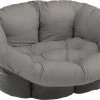 Ferplast Kussen Hondenmand Sofa 114 X 83 Cm Polyester Grijs -Benodigdheden Voor Huisdieren Winkel Ferplast Kussen Hondenmand Sofa 114 X 83 Cm Polyester Grijs