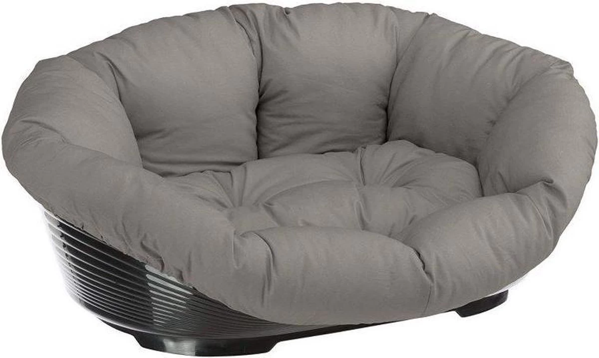 Ferplast Hondenmand Met Kussen Sofa 8 Grijs – 85x62xH28,5 Cm 3 Ferplast Hondenmand Met Kussen Sofa 8 Grijs – 85x62xH28,5 Cm