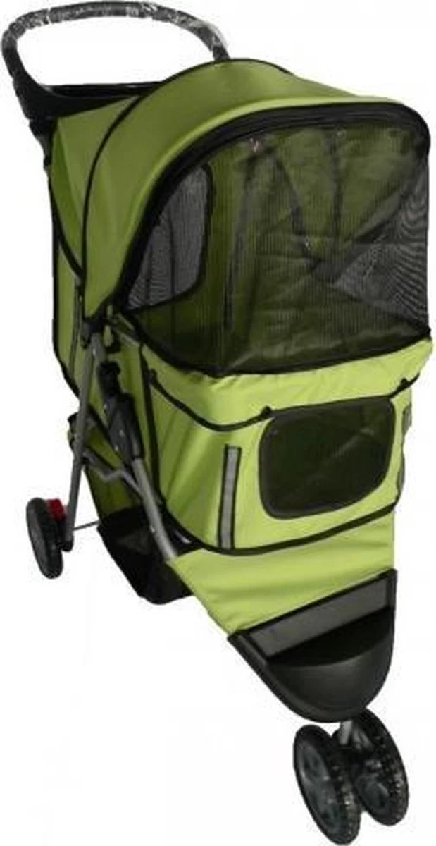 Hondenbuggy Groen Met 3 Wielen 3 Hondenbuggy Groen Met 3 Wielen