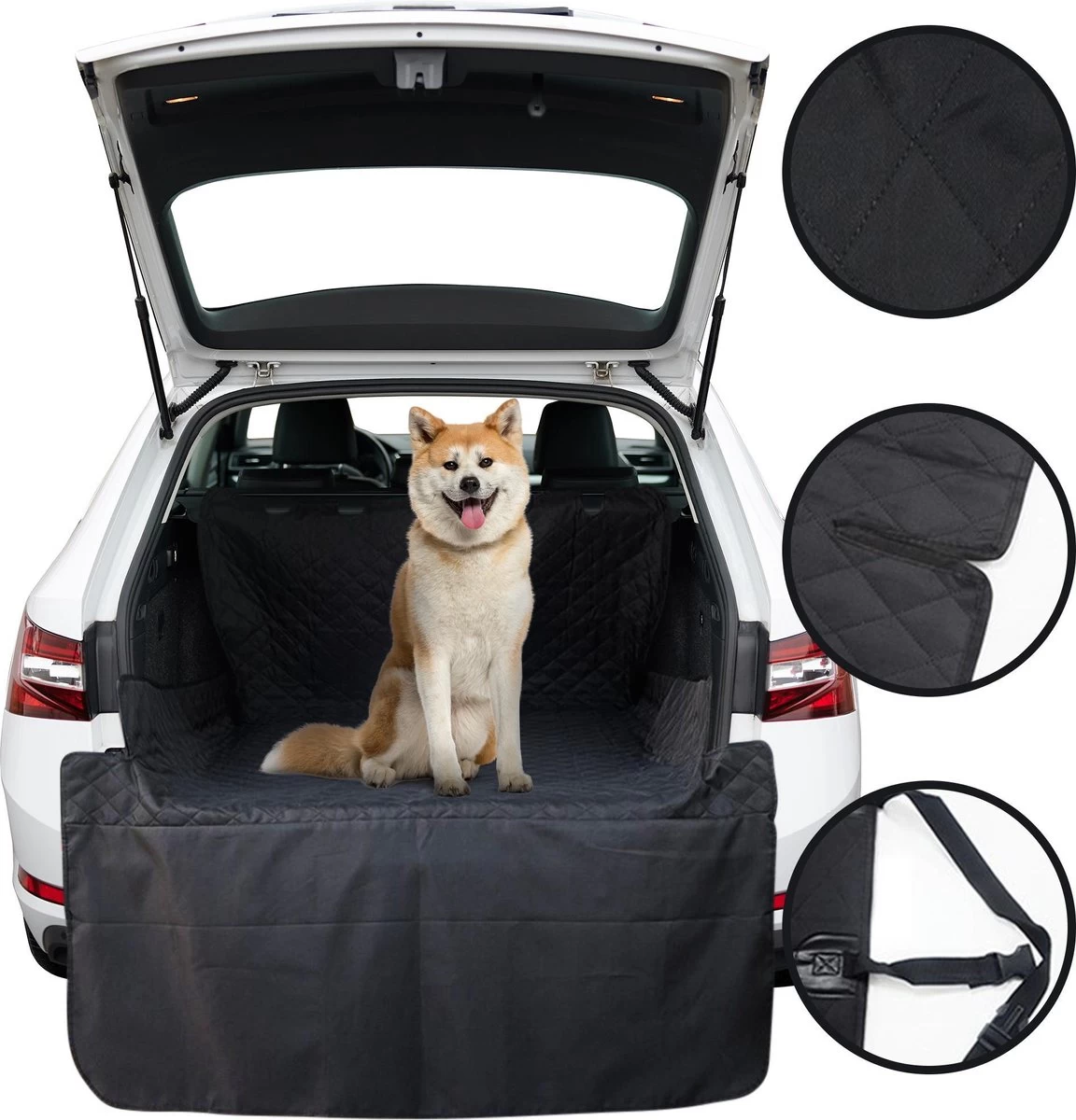 Hondendeken Auto Achterbank En Kofferbak – 198 X 106 CM – Hondenkleed – Beschermhoes Hond – Autodeken 3 Hondendeken Auto Achterbank En Kofferbak – 198 X 106 CM – Hondenkleed – Beschermhoes Hond – Autodeken