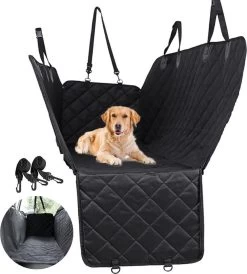 Hondendeken – Kofferbak Beschermhoes GOALDA – Hond – Achterbank Beschermhoes Hond – Auto Accessories – Hondendeken Auto Achterbank – Achterbank Beschermer – Autodeken Voor Je Hond – Achterbank – Kofferbak – Waterbestendig – 147 Cm Bij 137 Cm