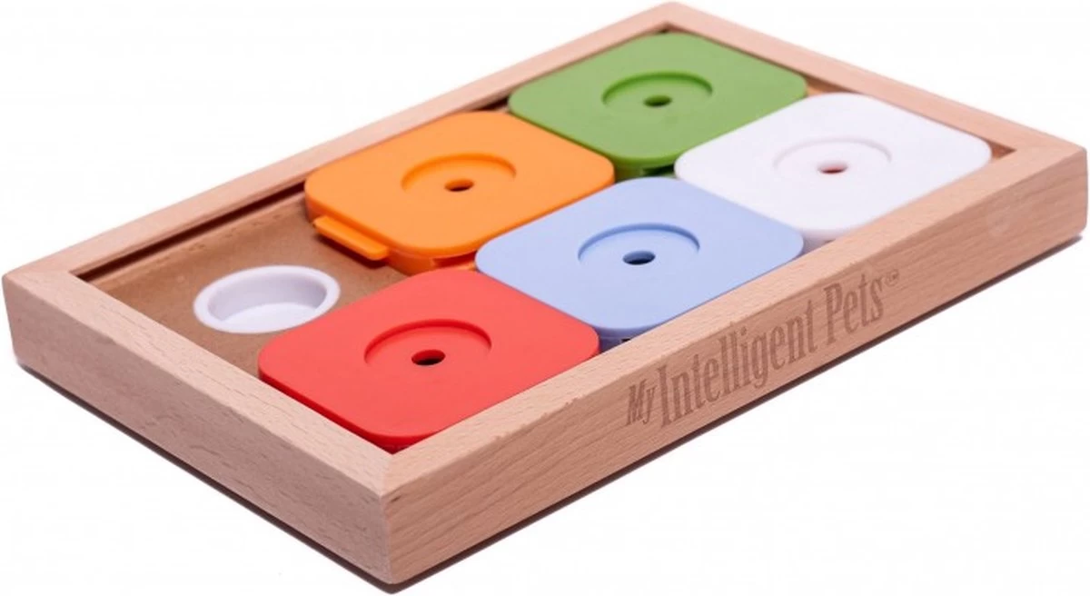 Hondenpuzzel – Sudoku 2 – Hout – Intelligentiespel Hond – Uitdaging 3 Hondenpuzzel – Sudoku 2 – Hout – Intelligentiespel Hond – Uitdaging