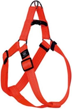 Hondentuig Ziggi Reflect Rood – Oranje – 40 – 70 Cm X 25 Mm