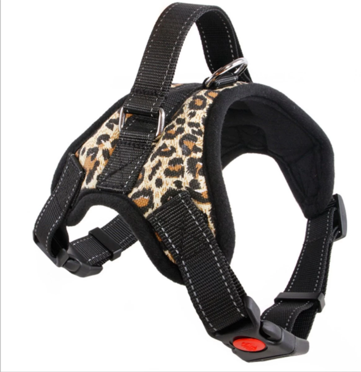 Hondentuigje – Maat S – 44/55cm Omvang – Verstelbaar – Hondentuig – Hondenharnas – Harness – Anti Trek – No Pull Harnas – Hondenhalsband – Voor Kleine/medium Honden – Tijgerprint 3 Hondentuigje – Maat S – 44/55cm Omvang – Verstelbaar – Hondentuig – Hondenharnas – Harness – Anti Trek – No Pull Harnas – Hondenhalsband – Voor Kleine/medium Honden – Tijgerprint