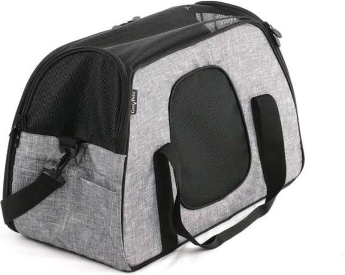 InnoPet Carry Me Sleeper – Hondentas – Grijs – 51x23x33cm 3 InnoPet Carry Me Sleeper – Hondentas – Grijs – 51x23x33cm