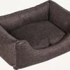 Jack & Vanilla Manchester Sofa Bruin L 100x70x27 Cm -Benodigdheden Voor Huisdieren Winkel Jack amp Vanilla Manchester Sofa Bruin L 100x70x27 cm