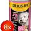 Julius K9 Julius-K9 – Hondenvoer – Blikvoer – Natvoer – Adult – Lamb & Rice – 8 X 1240g -Benodigdheden Voor Huisdieren Winkel Julius K9 Hondenvoer Blikvoer Natvoer Adult Lamb amp rice 8 x 1240g 1