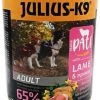 Julius K9 – Natvoer Hond – Paté – Lam & Pompoen – 4 X 800g -Benodigdheden Voor Huisdieren Winkel Julius K9 Natvoer Hond Pate Lam amp pompoen 4 x 800g 1