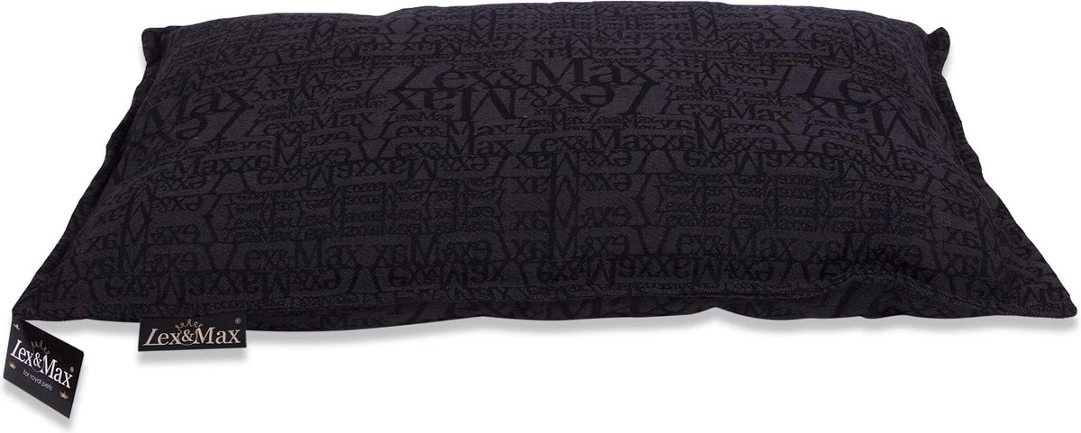 Lex & Max Chic – Hondenkussen – Bench – Antraciet – 120x80cm 3 Lex & Max Chic – Hondenkussen – Bench – Antraciet – 120x80cm
