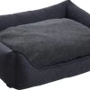 Maxxnobel – Orthopedische Sofa – Cozy Easy Clean/Teddy – S – 90 X 70 Cm – Antraciet -Benodigdheden Voor Huisdieren Winkel Maxxnobel Orthopedische Sofa Cozy Easy CleanTeddy S 90 x 70 cm Antraciet 1