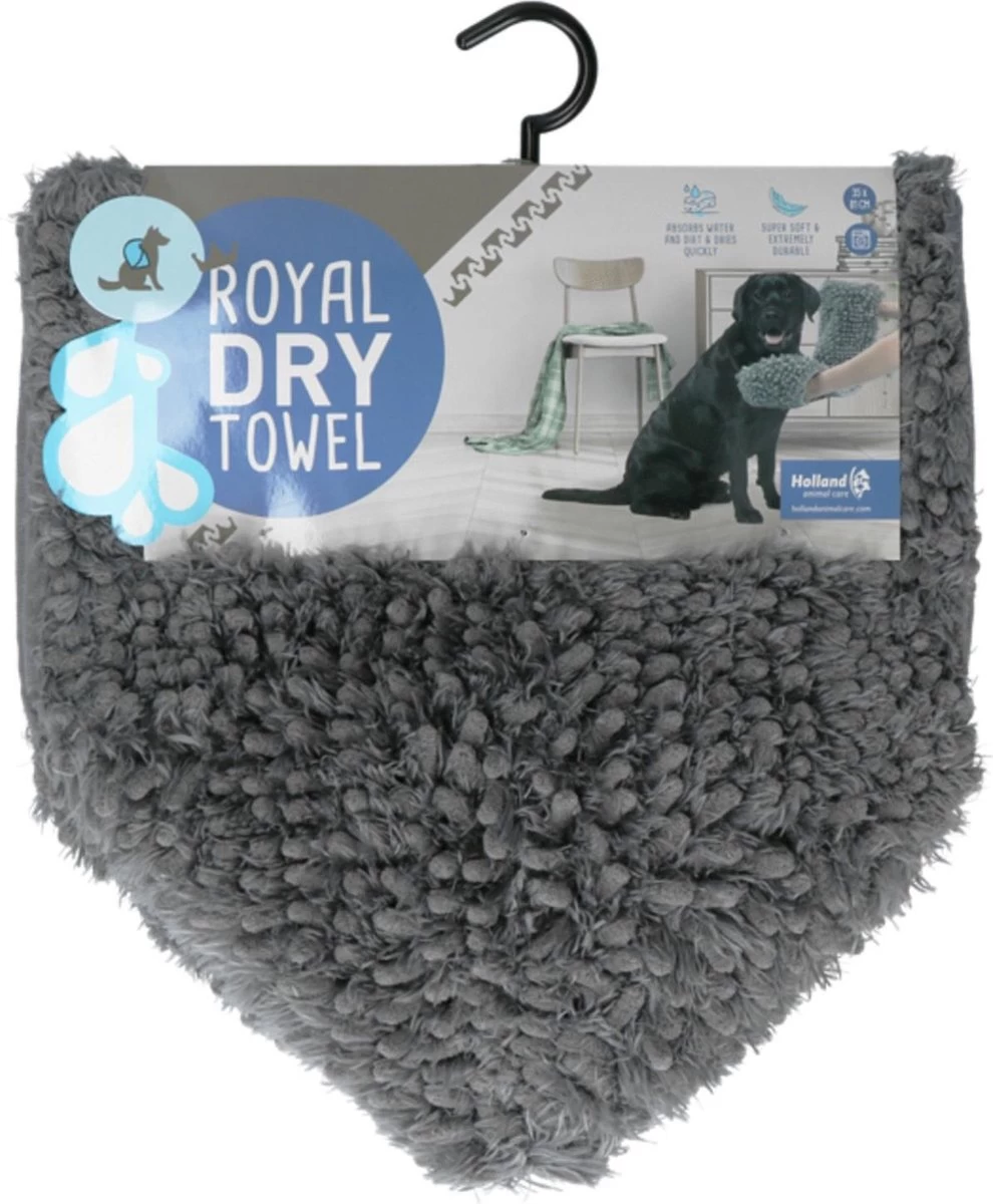 Royal Dry Towel Hondenhanddoek – Super Absorberend – Handig Voor Onderweg – 35×81 Cm – Microfiber Chenille – Geschikt Voor Honden En Overige Huisdieren 3 Royal Dry Towel Hondenhanddoek – Super Absorberend – Handig Voor Onderweg – 35×81 Cm – Microfiber Chenille – Geschikt Voor Honden En Overige Huisdieren