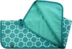 RukkaPets – Absorberende Hondenhanddoek – Microvezel – Emerald