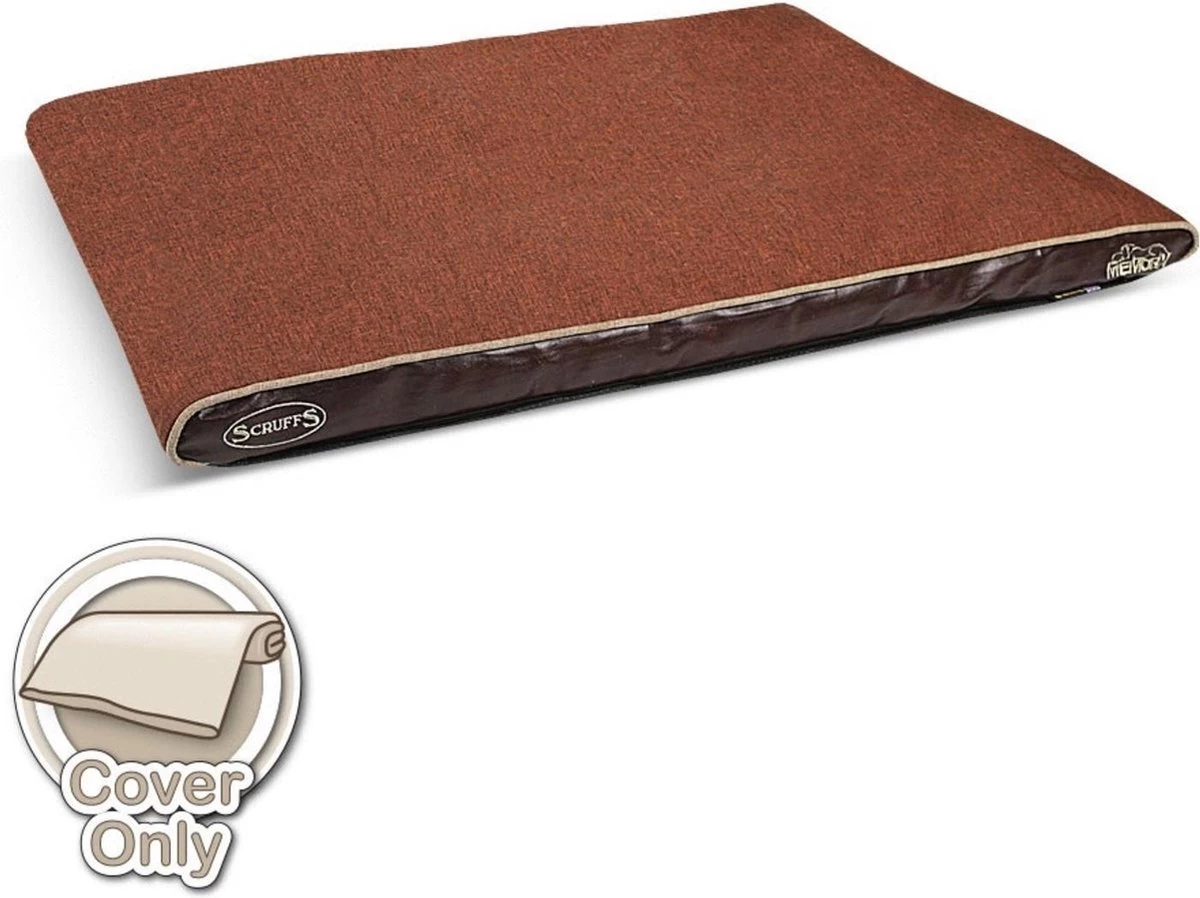 Scruffs Hilton – Orthopedisch Hondenkussen Met Traagschuim – Bruin, Naturel & Rood – Maat M/L – Kleur: Bruin, Maat: Large 3 Scruffs Hilton – Orthopedisch Hondenkussen Met Traagschuim – Bruin, Naturel & Rood – Maat M/L – Kleur: Bruin, Maat: Large
