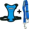 Sharon B – Autoharnas – Hondengordel – Blauw – Maat XS – Autogordel Met Hondentuigje – Voor Kleine Honden – Veilig Onderweg -Benodigdheden Voor Huisdieren Winkel Sharon B autoharnas hondengordel blauw maat XS autogordel met hondentuigje voor kleine honden veilig onderweg