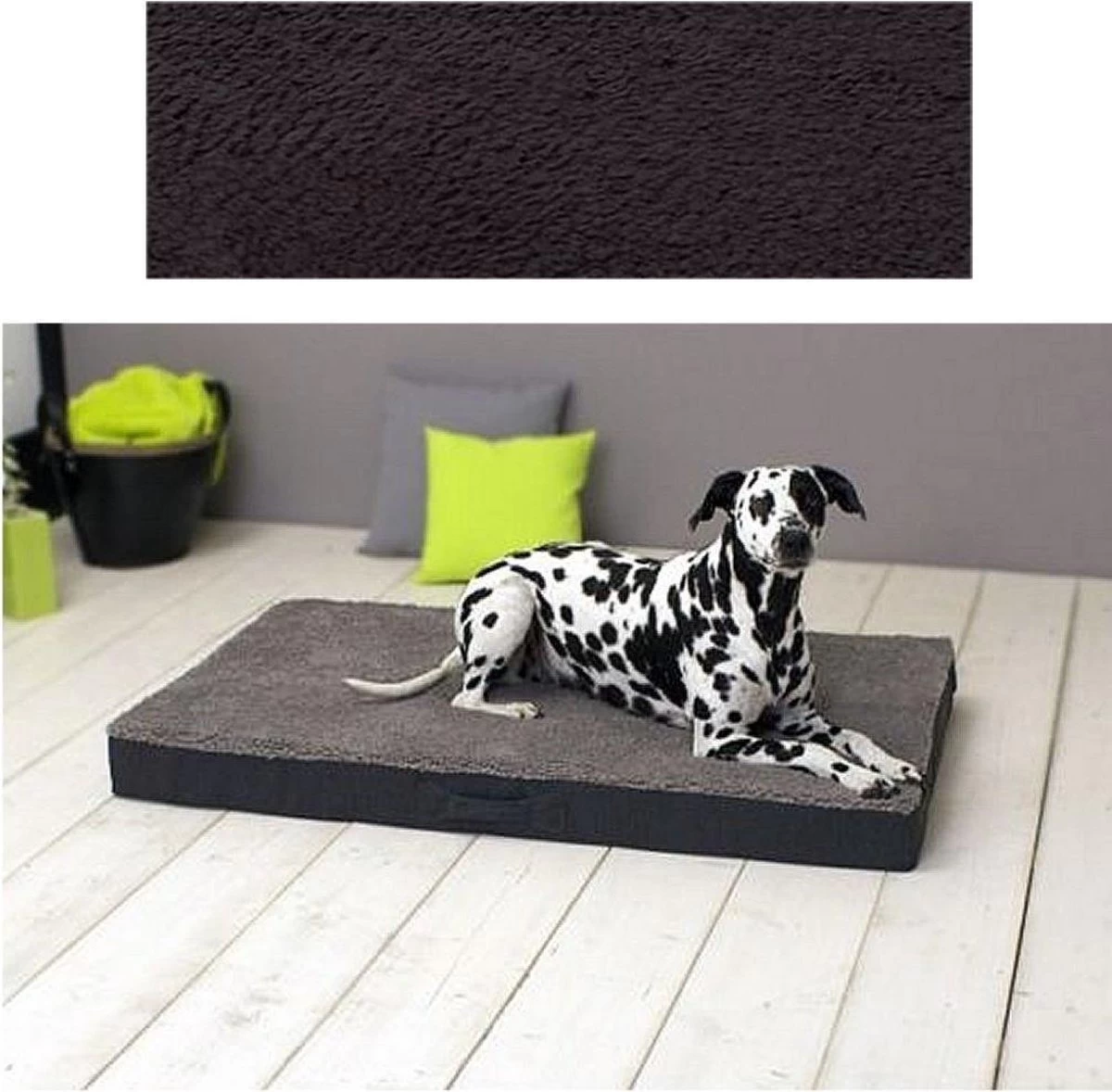 Sun Garden Buddy Orthopedisch Hondenkussen 100x65x10cm Antraciet 3 Sun Garden Buddy Orthopedisch Hondenkussen 100x65x10cm Antraciet