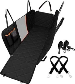 TIB Luxe Autostoel Hond – Grote Hondenmand Auto Achterbank – Met 2x Veiligheidsgordel