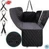 Thuys Hondendeken Auto Achterbank – Stoelbeschermer – Incl. Autogordel – Waterdichte Hondendeken – Hondenaccessoires – Hangmat – Zwart – 152x143cm -Benodigdheden Voor Huisdieren Winkel Thuys Hondendeken Auto Achterbank Stoelbeschermer Incl. Autogordel Waterdichte hondendeken Hondenaccessoires Hangmat Zwart 152x143cm