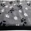 Topmast Blokkussen Hondenmatras Hondenkussen 100 X 75 X 10 Cm Vetfleece Grijs Voetprint 2 Topmast Blokkussen Hondenmatras Hondenkussen 100 X 75 X 10 Cm Vetfleece Grijs Voetprint -Benodigdheden Voor Huisdieren Winkel Topmast Blokkussen Hondenmatras Hondenkussen 100 x 75 x 10 cm Vetfleece Grijs voetprint