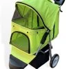 Topmast Modern – Hondenbuggy – Groen – Inklapbare – 3 Wielen – Comfort Buggy -Benodigdheden Voor Huisdieren Winkel Topmast Modern Hondenbuggy Groen Inklapbare 3 Wielen Comfort Buggy