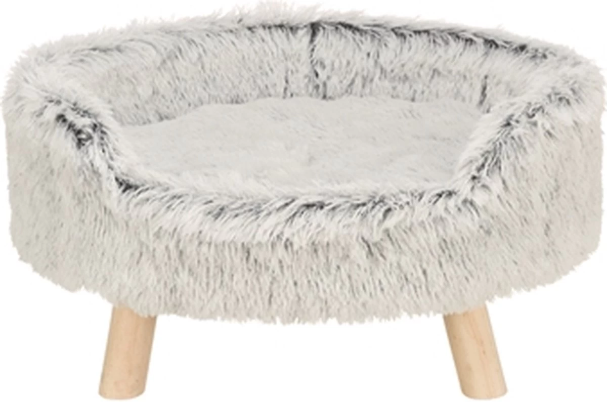 Trixie Hondenmand Sofa Harvey Ovaal Wit-zwart (60X54X28 CM) 3 Trixie Hondenmand Sofa Harvey Ovaal Wit-zwart (60X54X28 CM)