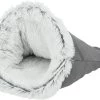 Trixie Relax Slaapzak Harvey Grijs / Wit (60X40X40 CM) -Benodigdheden Voor Huisdieren Winkel Trixie relax slaapzak harvey grijs wit 60X40X40 CM