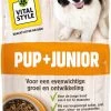 VITALstyle – PUP+JUNIOR – Hondenbrokken – 8 Kg -Benodigdheden Voor Huisdieren Winkel VITALstyle PUPJUNIOR Hondenbrokken 8 kg 1