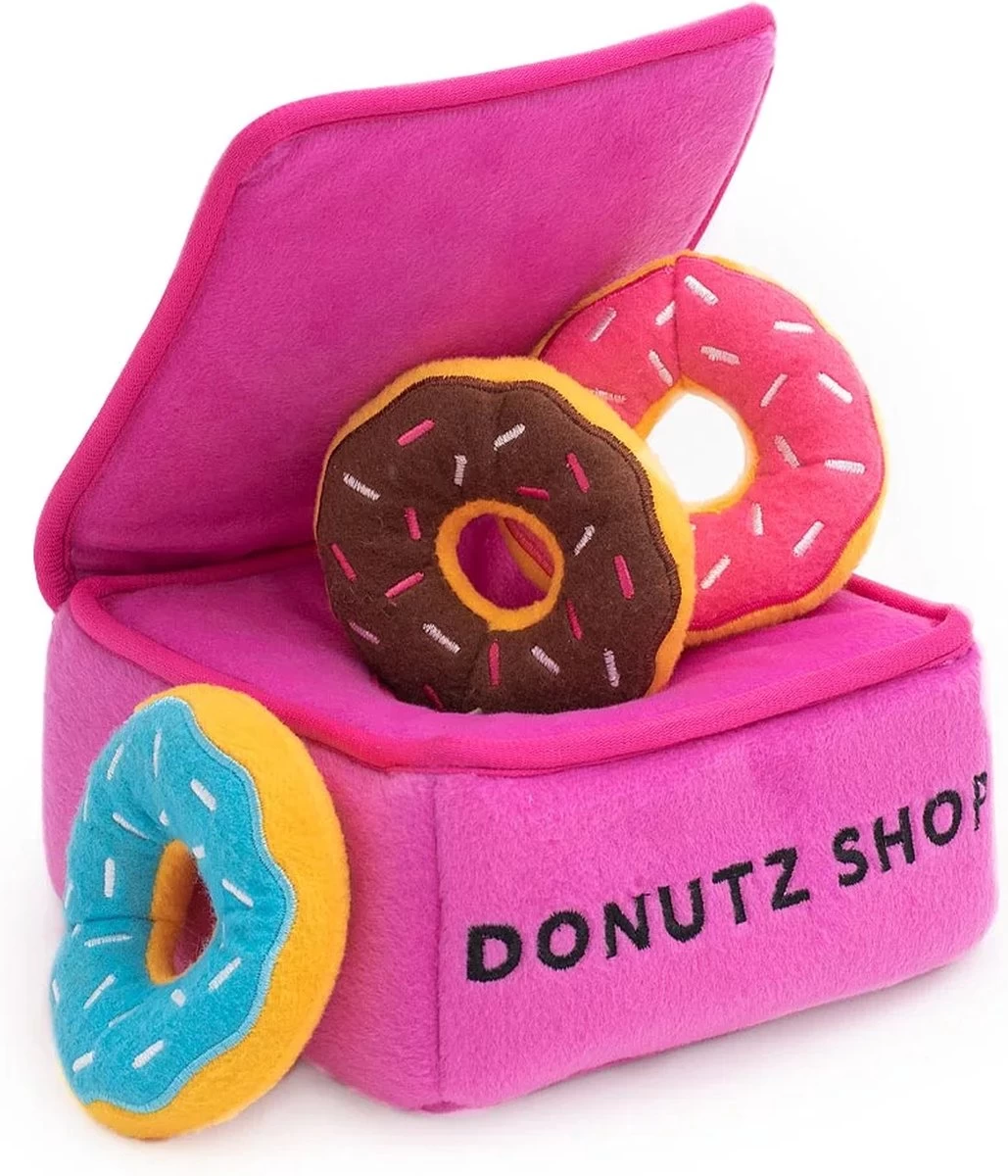 ZippyPaws-Zippy Burrow-Donutz Box-hondenspeelgoed-hondenpuzzel 3 ZippyPaws-Zippy Burrow-Donutz Box-hondenspeelgoed-hondenpuzzel